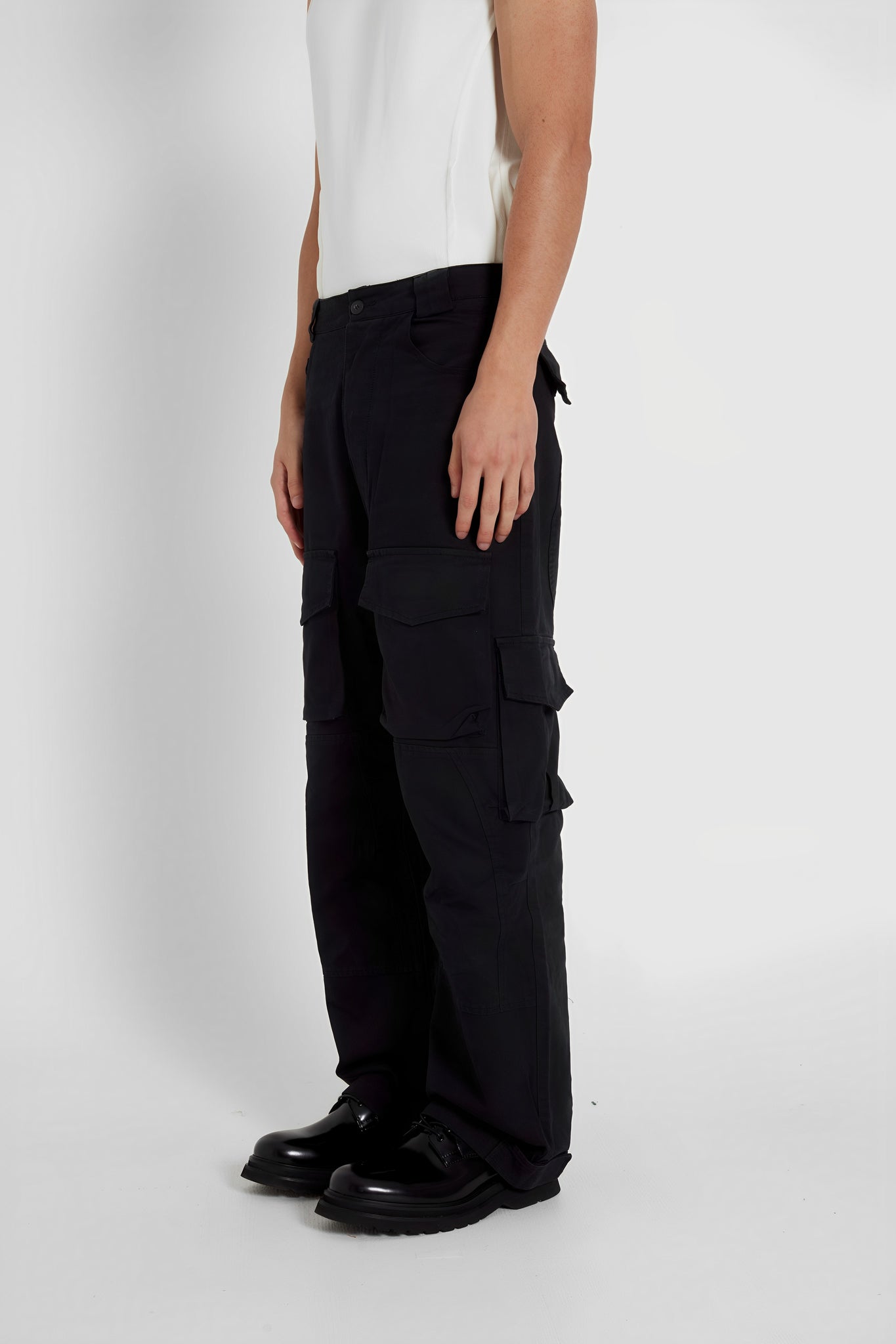 Cargo Trouser Black Pants