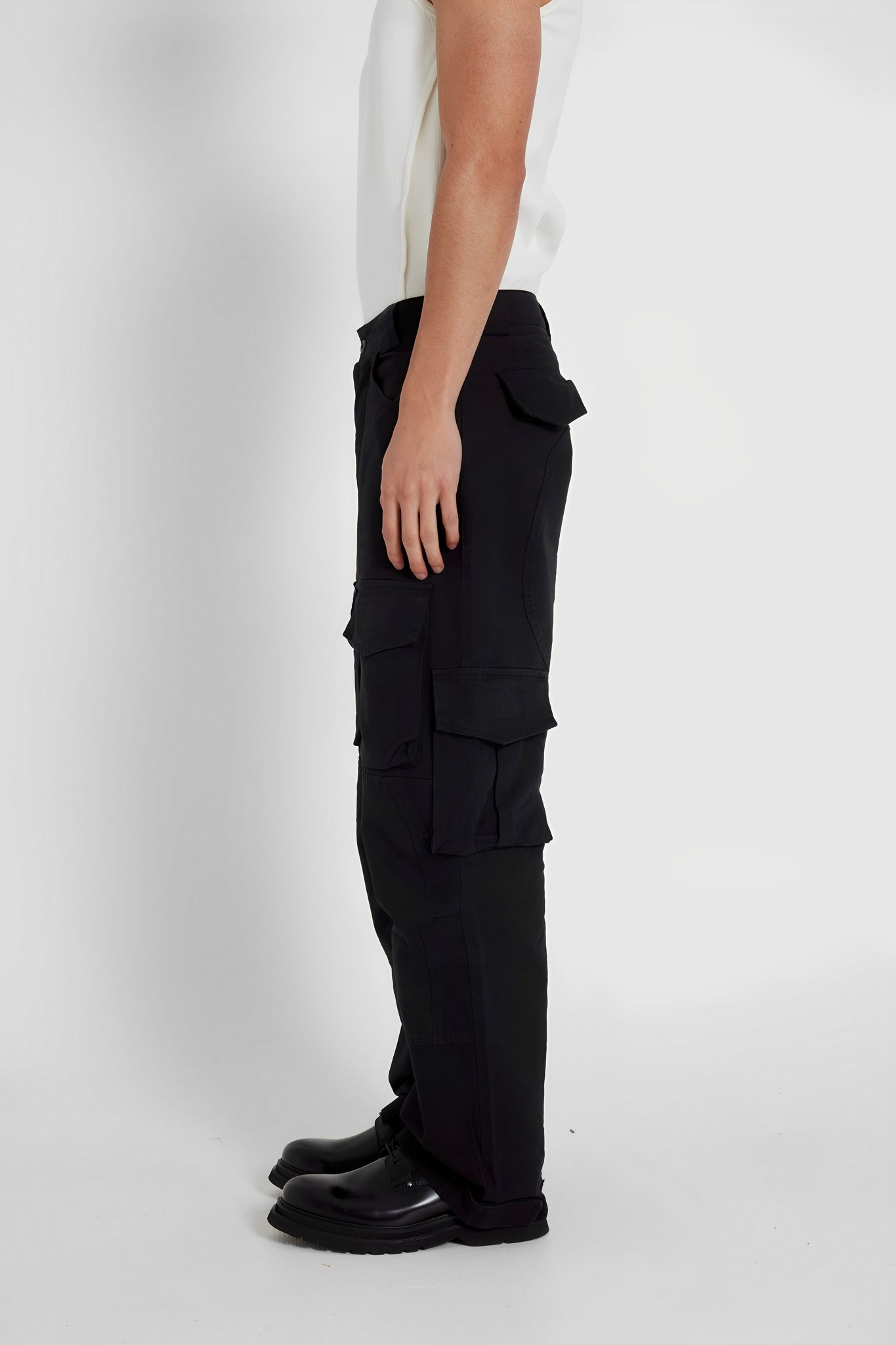 Cargo Trouser Black Pants
