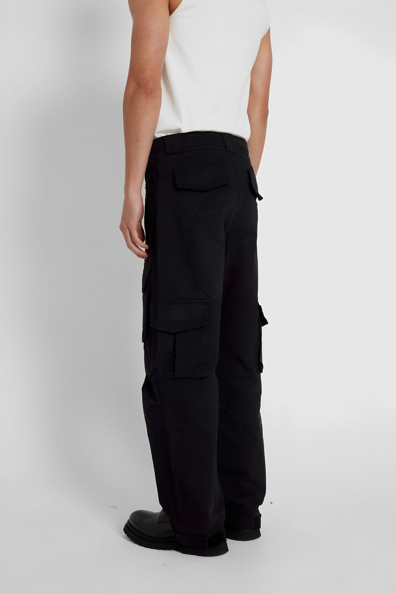 Cargo Trouser Black Pants