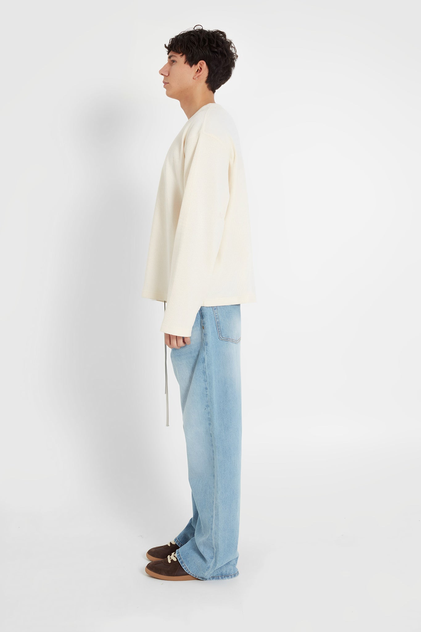 Vintage Washed Blue Denim Jean