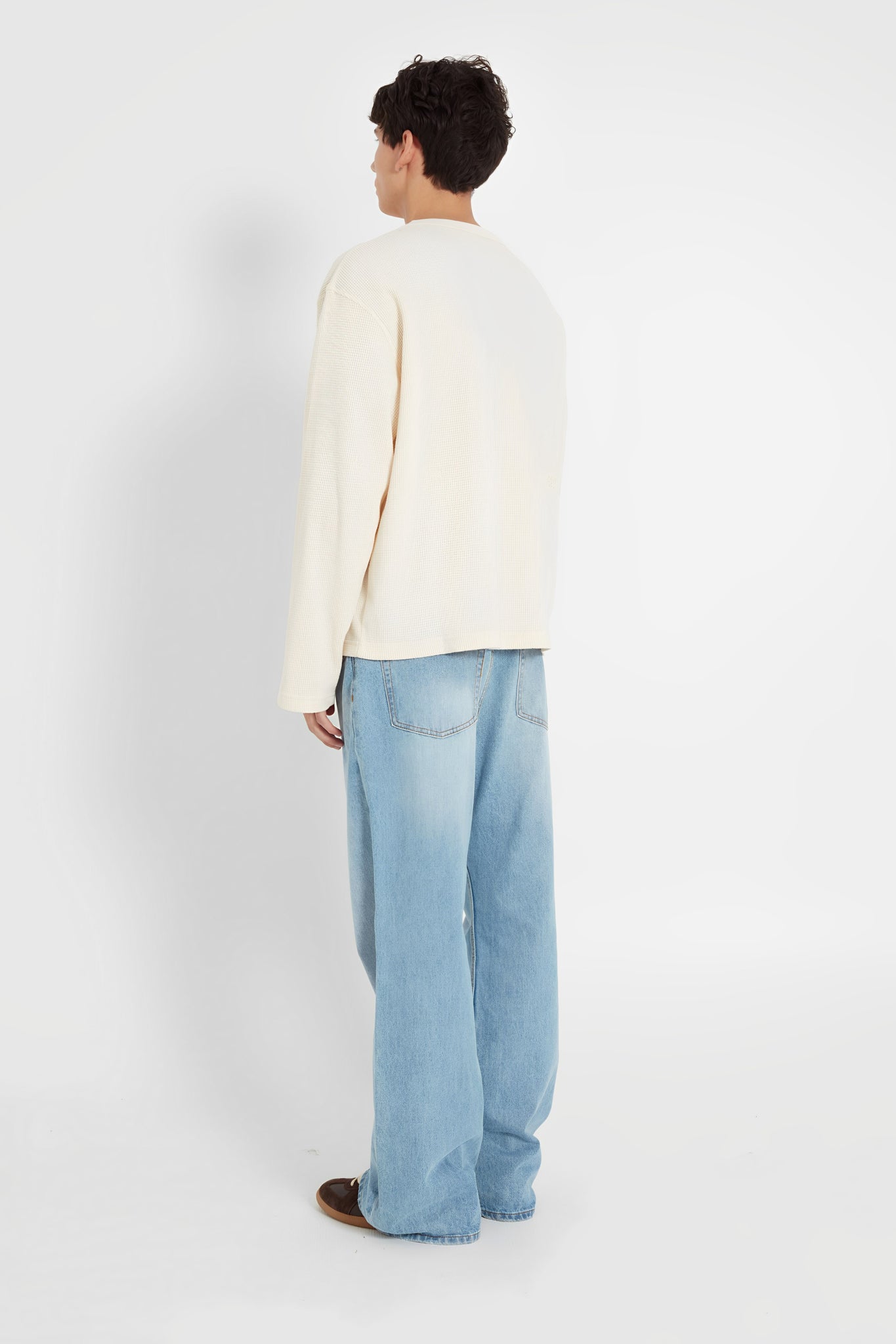 Vintage Washed Blue Denim Jean