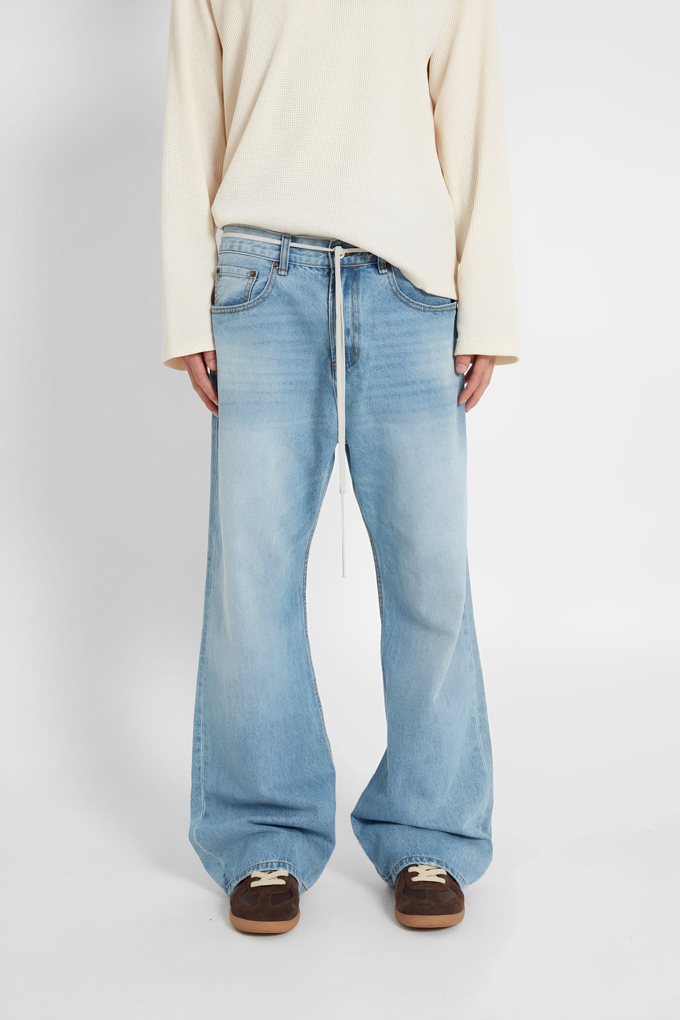 Vintage Washed Blue Denim Jean