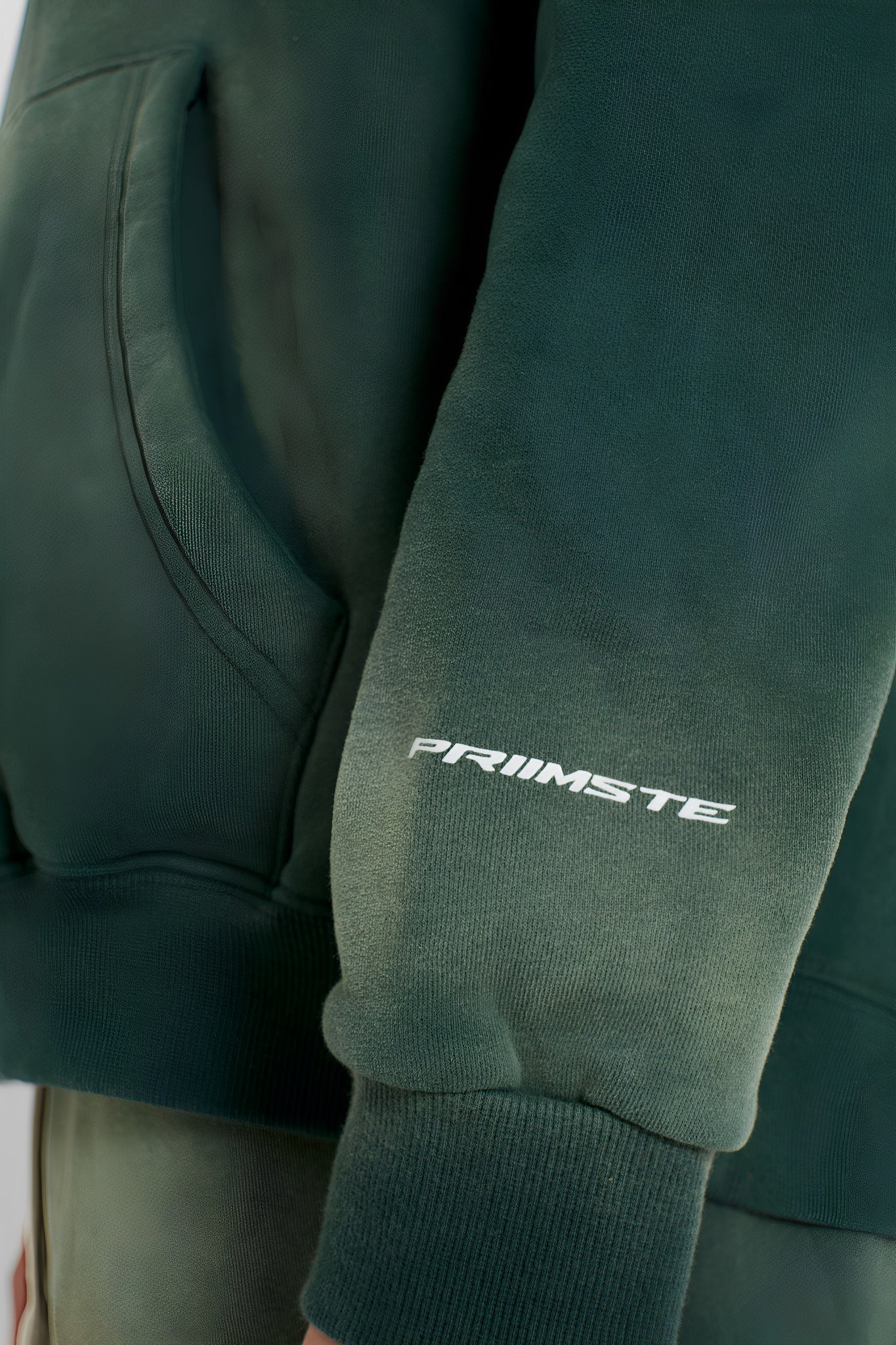 Washed Green Hoodie