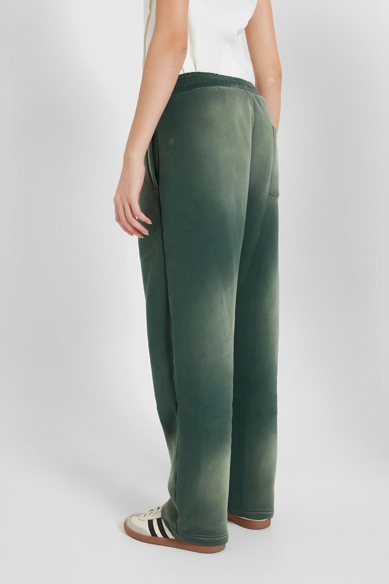 Washed Green Sweatpant