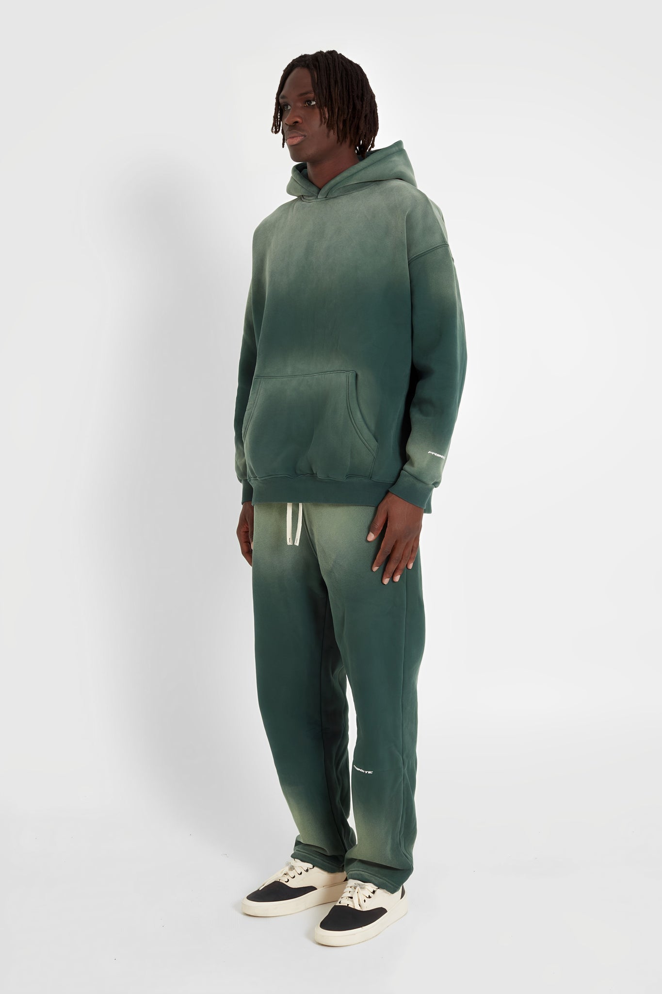 Washed Green Hoodie