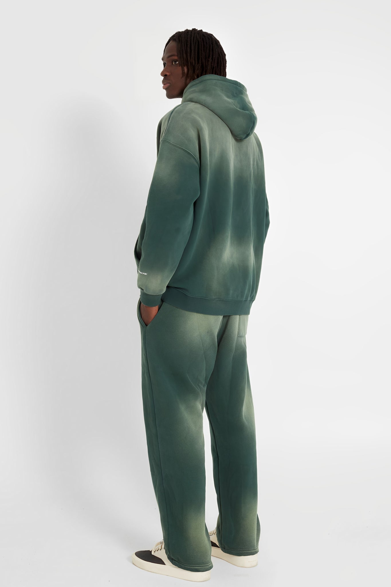 Washed Green Hoodie