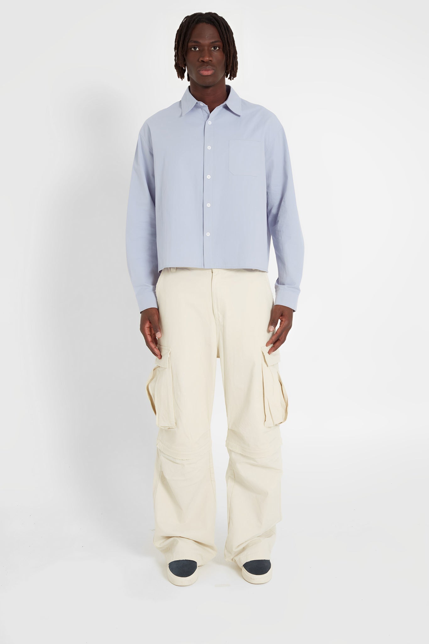 Essential Blue Button Shirt