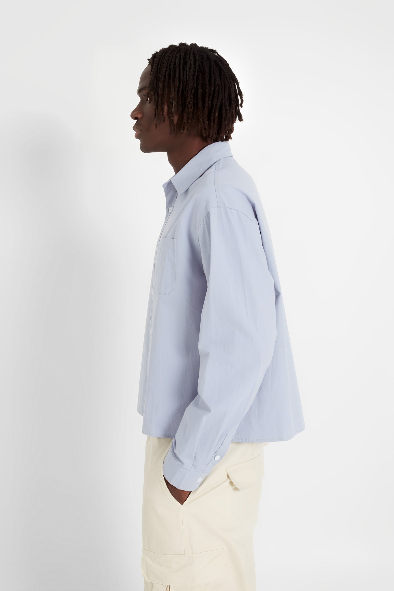 Essential Blue Button Shirt