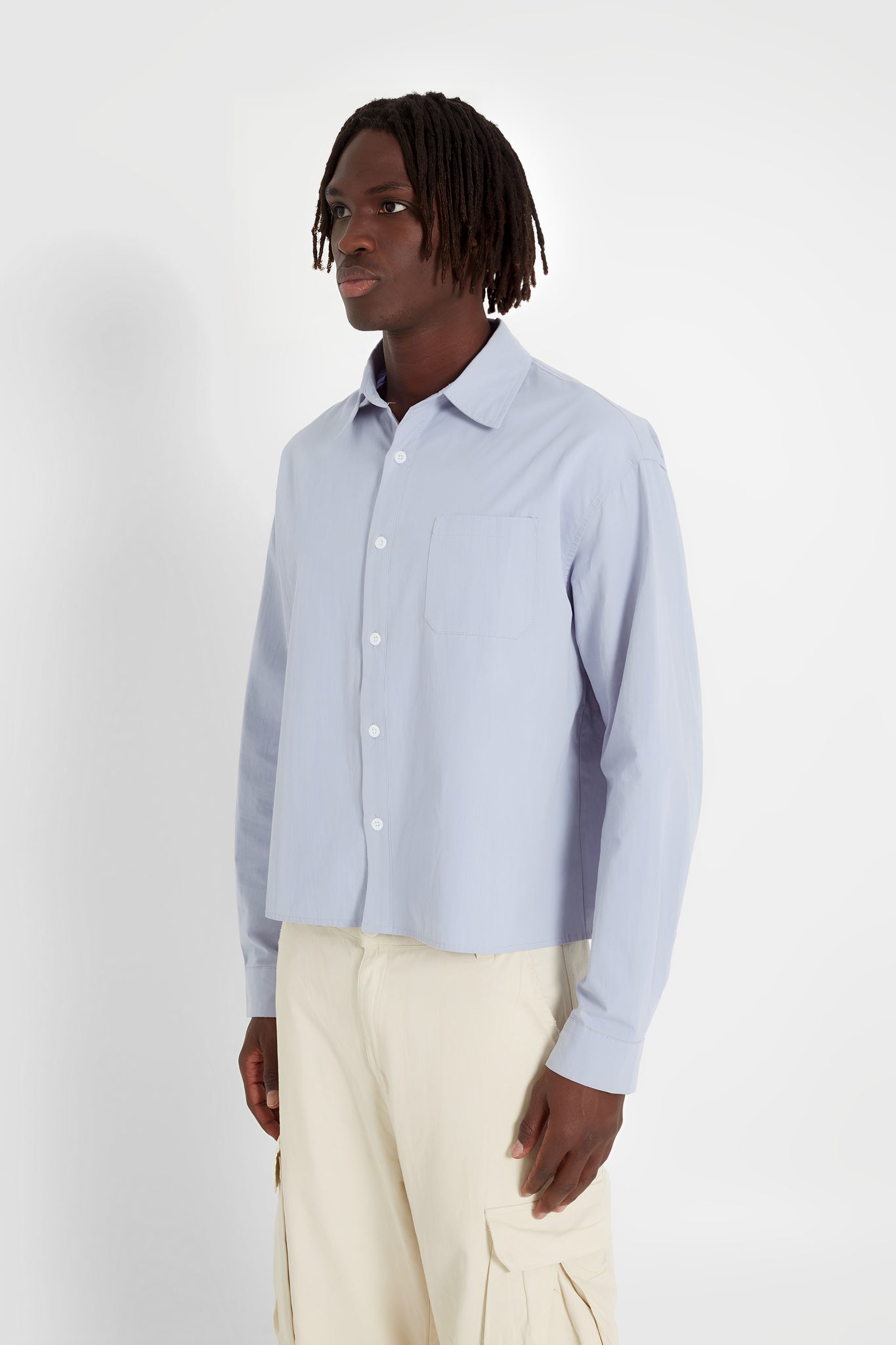 Essential Blue Button Shirt