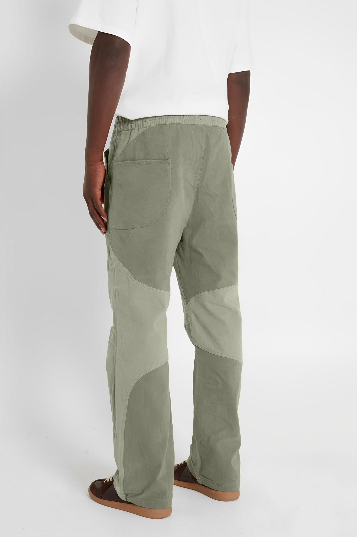 Wave Green Trouser Pants