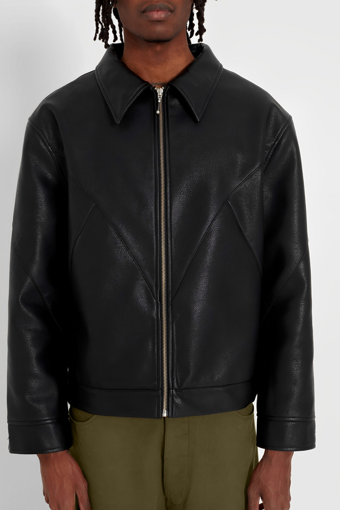 Vegan Leather Jacket