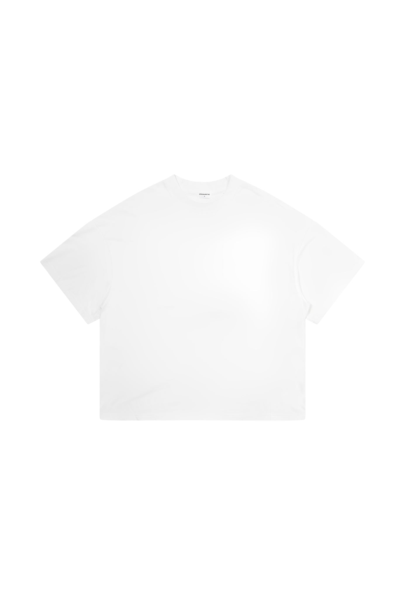 Heavy White Short Sleeve Boxy T-Shirt